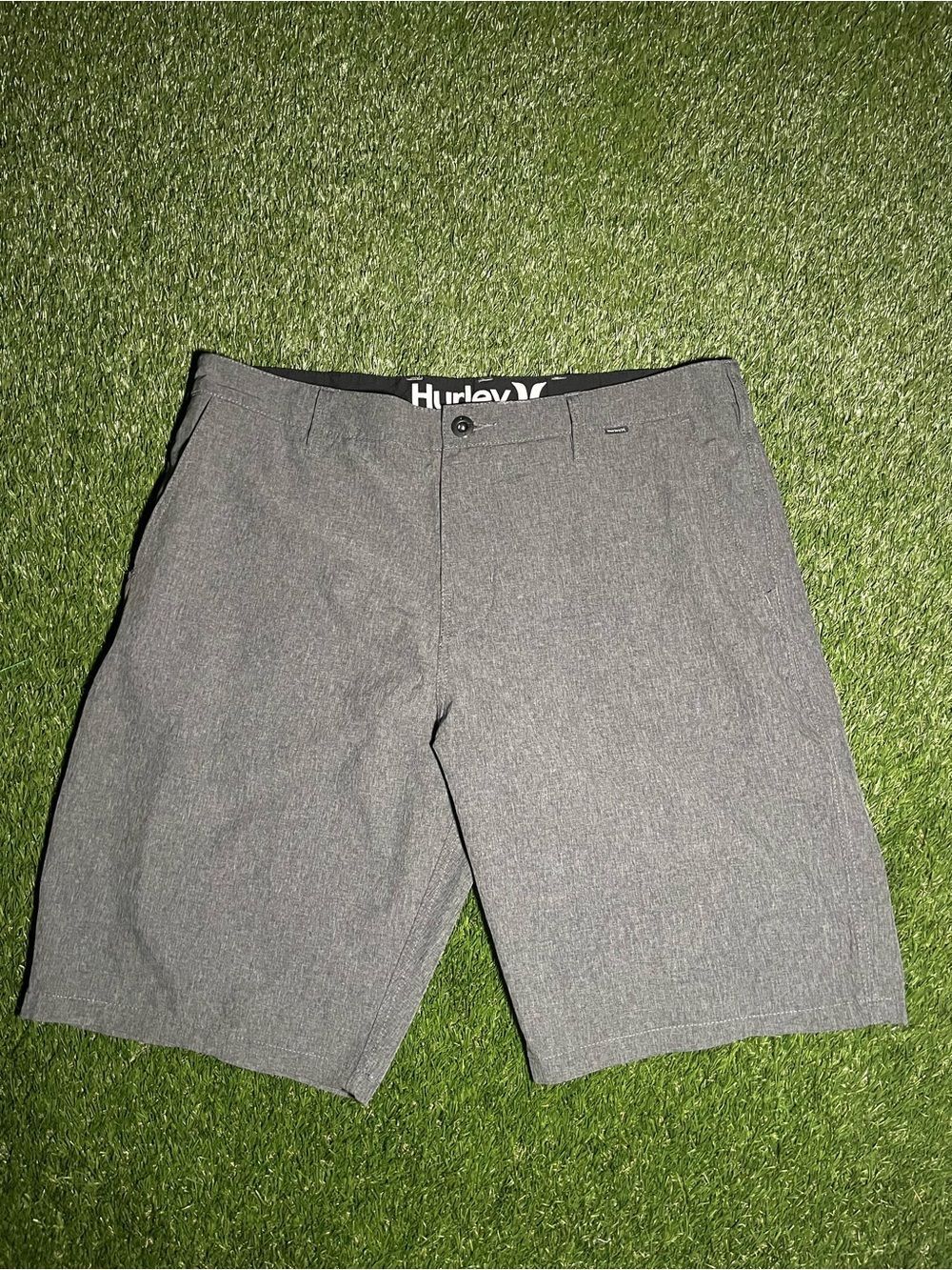 Hurley Phantom Men’s 36 Gray Performance Stretch Shorts Quick Dry